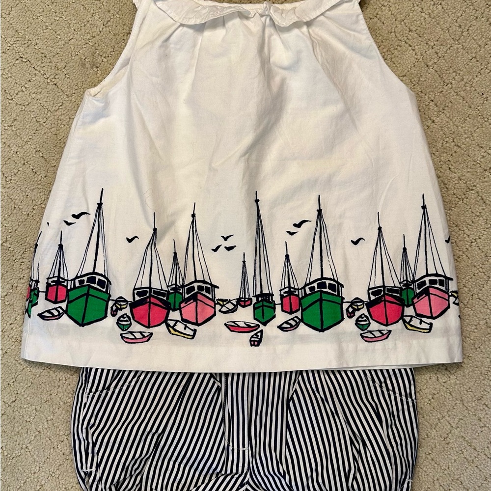 Janie and Jack Sail Away Outfit